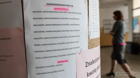 Zaczęli pisać maturę później niż reszta Polski. Przez pomyłkę dyrekcji