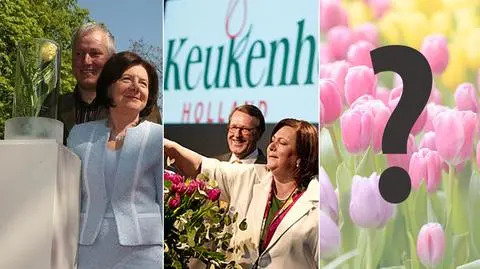 1 maja premiera nowego tulipana o nazwie "Bronisław Komorowski"