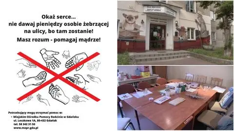 Gdańsk walczy z żebractwem 