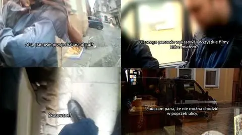 Wykręcili mu ręce i zabrali telefon. "Przepraszam za moich policjantów"