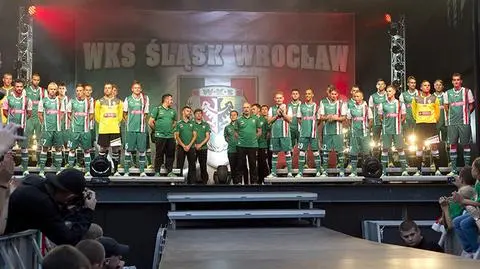 W nowych strojach na nowy sezon. 
Śląsk Wrocław gotowy do gry