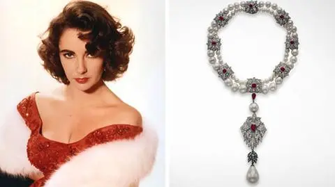 Perła Liz Taylor sprzedana wśród braw