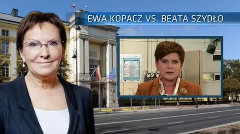 Ewy Kopacz i Beaty Szydło walka na emocje
