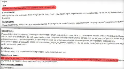 Premia dla Grobelnego i pomnik Rycha Peji wśród propozycji do budżetu Poznania. "Każdy może złożyć, co mu się podoba"