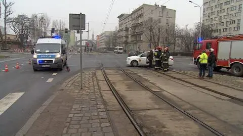 Do zdarzenia doszło na skrzyżowaniu Zaporoskiej i Grabiszyńskiej