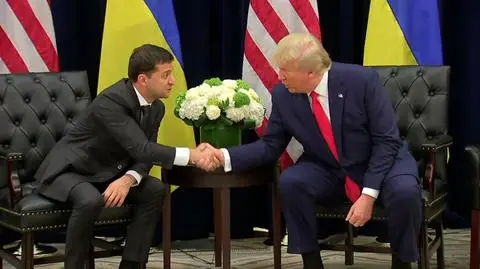 Donald Trump i Wołodymyr Zełenski spotkali się w Nowym Jorku