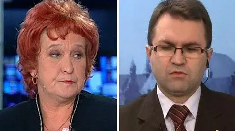 Łyżwińska: mąż wygląda, jakby miał raka