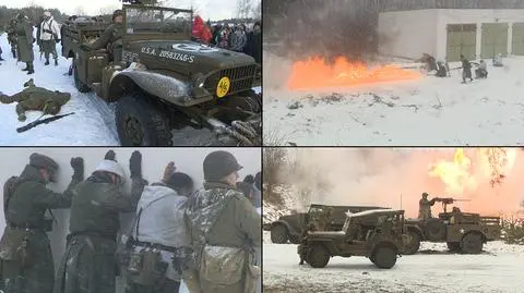 Rekonstukcja bitwy w Alzacji