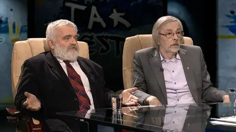 Tomasz Wiścicki i prof. Zbigniew Mikołejko w Tak jest