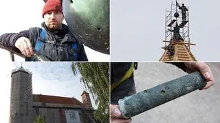 Kapsułę odnaleziono podczas remontu zamku 