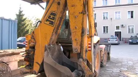 Pijany operator koparki zabił babcię i ranił wnuczka