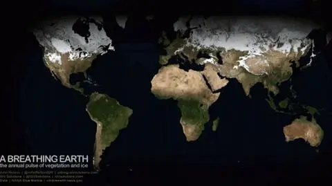 Animacja pokazująca życie Ziemi