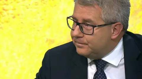 Ryszard Czarnecki w "Piaskiem po oczach"