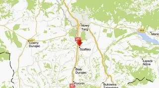 Droga miała być zablokowana na wysokości miejscowości Szaflary