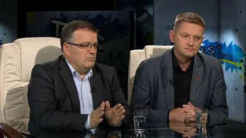 Andrzej Dera i Andrzej Rozenek w "Tak jest"