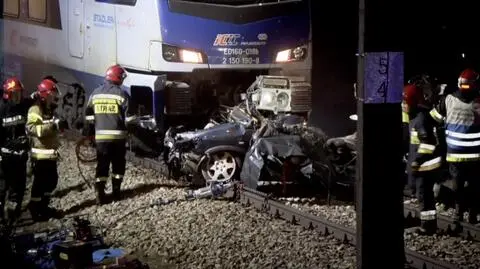 Do wypadku doszło na niestrzeżonym przejeździe kolejowym