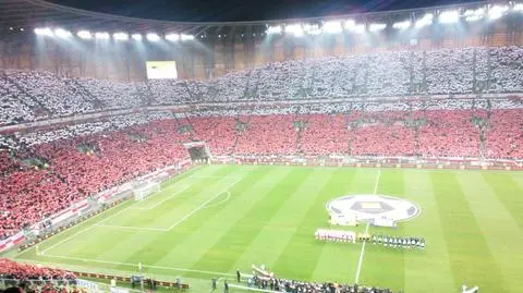 Biało-czerwony stadion w Gdańsku
