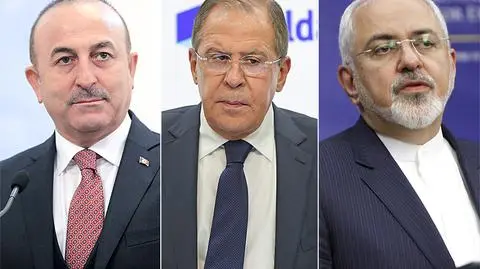 Rozmowy szefów MSZ Turcji, Rosji i Iranu o Syrii