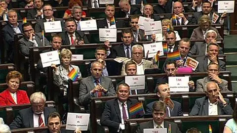 Sejm nie zajmie się związkami partnerskimi