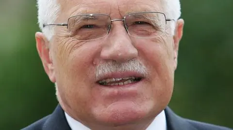 Prezydent Czech Vaclav Klaus