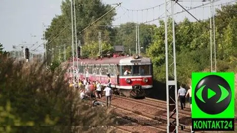 Pociągi opóźnione po wypadku na torach