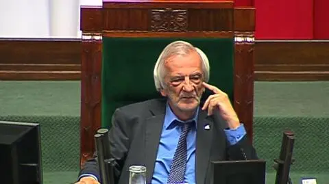 Marszałek sejmu podczas obrad