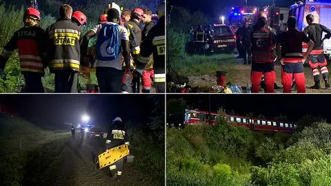 Pociągiem podróżowało około 500 osób