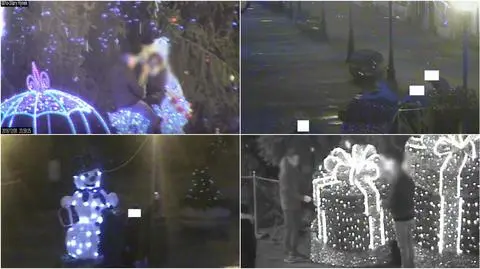 Wejherowo: Zniszczyli świąteczne ozdoby