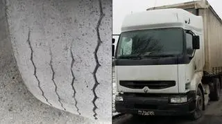 Ciężarówka trafiła na parking strzeżony