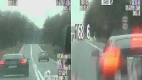 Kokaina, porsche i prawie 170 km/h