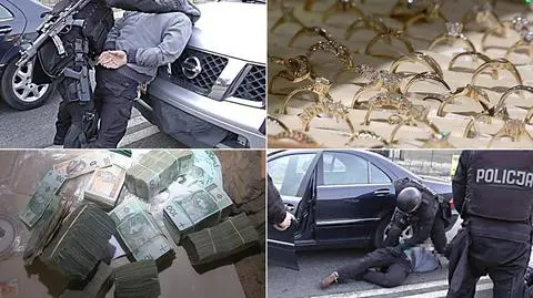 Gang nielegalnie handlował złotem srebrem
