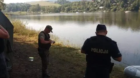 Ustrzyki Dolne. Poszukiwany mężczyzna wpadł kiedy wędkował