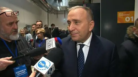 Grzegorz Schetyna po zakończeniu sobotnich obrad Konwencji Krajowej PO