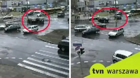 Skręcał w lewo. Wpadł na niego ford
