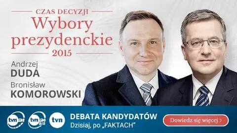 Już dziś debata #CzasDecyzji