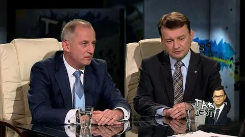 Sławomir Neumann i Mariusz Błaszczak w Tak Jest