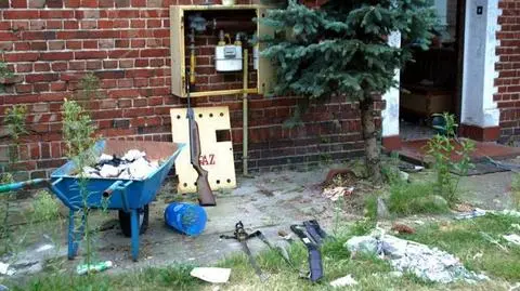Hodowca konopi rzucił się z maczetą na policjantów