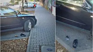 Mężczyźni uszkodzili sześć aut