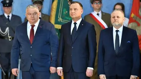 Andrzej Duda spotkał się z mieszkańcami Wołowa