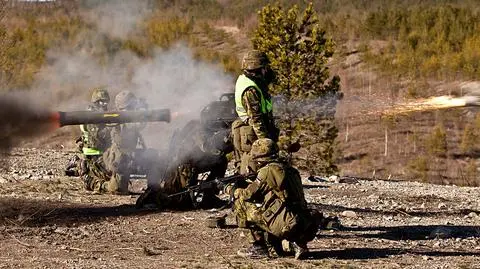 Armia estońska podczas ćwiczeń