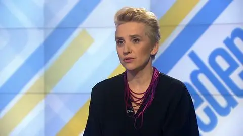 Joanna Scheuring-Wielgus w "Jeden na jeden"