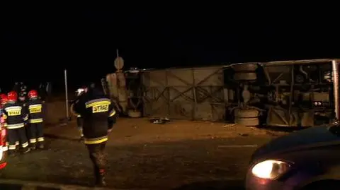 One passenger of the bus died in an accident near Sucha Górna in Lower Silesia