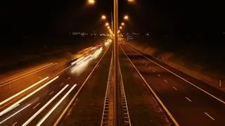 Mężczyzna pędził autostradą pod prąd
