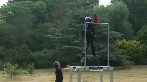 Franky Zapata o locie nad kanałem La Manche