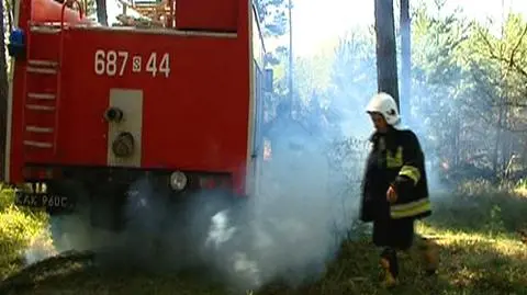 Pożar w Ogrodzieńcu