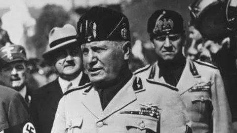 Benito Mussolini, zdjęcie z 1938 roku