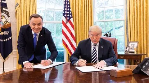 Prezydent Andrzej Duda o deklaracji polsko-amerykańskiej