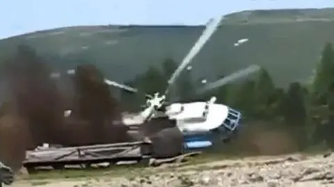 Awaria w ogonie. Mi-8 się roztrzaskał