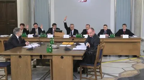 Konfrontacja Kaczmarka i Engelkinga przed komisją naciskową