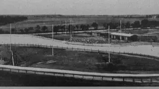 Nowo powstały tor na wrocławskim Poświętnem - 1930 rok